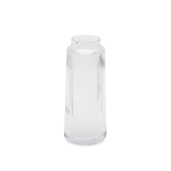 Claudia прозрачная стеклянная ваза 30 см