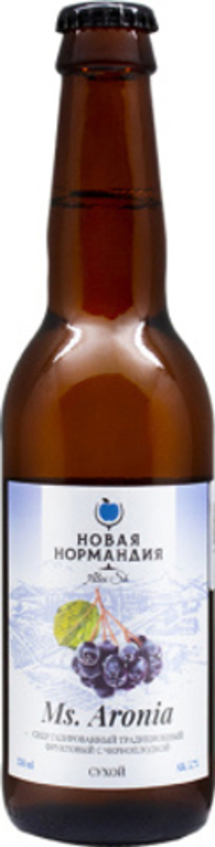 Сидр Русская Нормандия Мисс Арония / Cider Russkaya Normandiya Ms. Aronia 0.33 - стекло