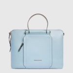 Портфолио для ноутбука Piquadro Circle/ Azzurro-beige