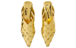 Bottega Veneta Closed Toe Slippers Women"s Gold