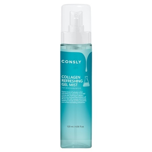 Гель-мист для лица освежающий с коллагеном Consly Collagen Refreshing Gel Mist 120мл