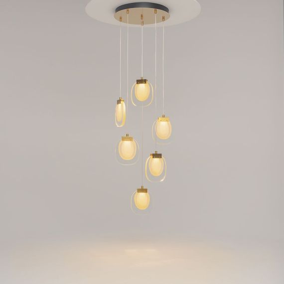 Подвесной светодиодный светильник Maytoni Modern Biology MOD367PL-L18BBSK