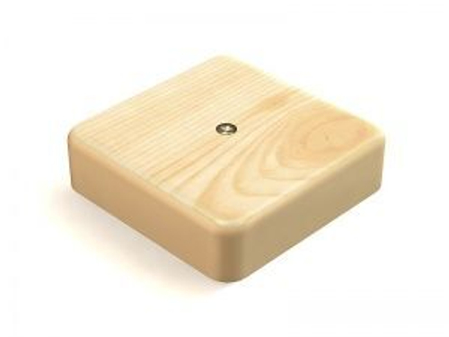 Коробка распаечная о/у 100х100х29 сосна IP40