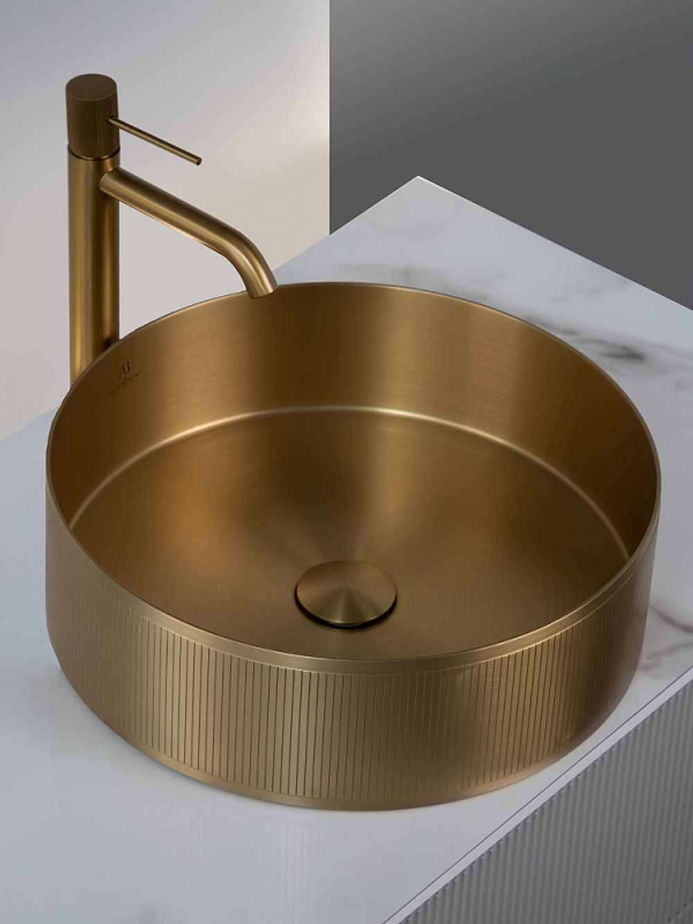 Раковина AltroBagno Costoso 001005 OrSp из нержавеющей стали