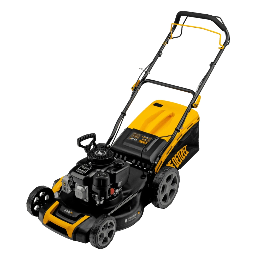 Газонокосилка бензиновая DENZEL GLR-460SP-ZS: 3.5 л.с., нож 46 см, 58824