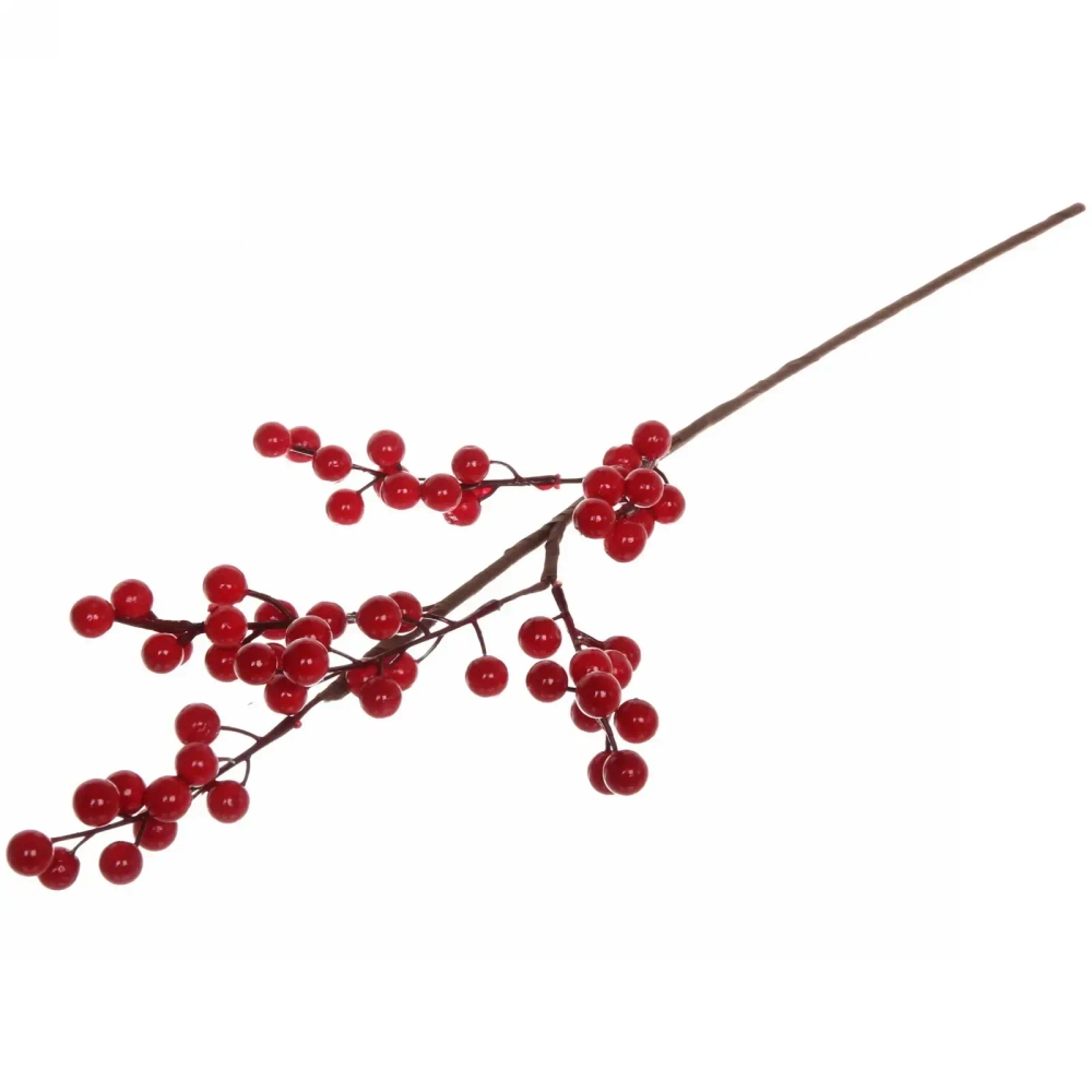 Ветка хвойная «Клюковки» , 60 см