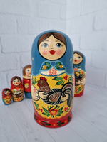 Матрешка "с курочкой" традиция 5мест