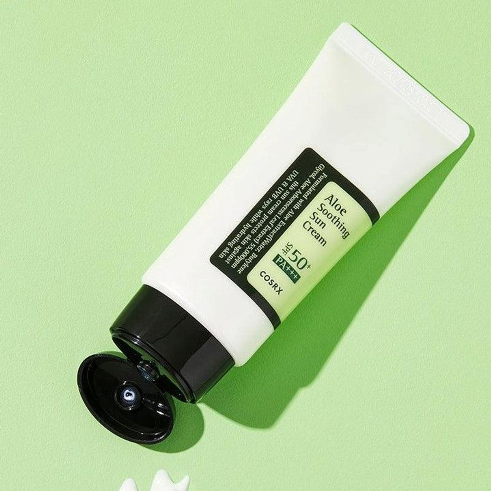 Солнцезащитный крем с экстрактом алоэ Cosrx Aloe Soothing Sun Cream SPF50