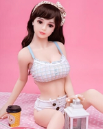 Реалистичная кукла с подвижным каркасом Алина 125 см