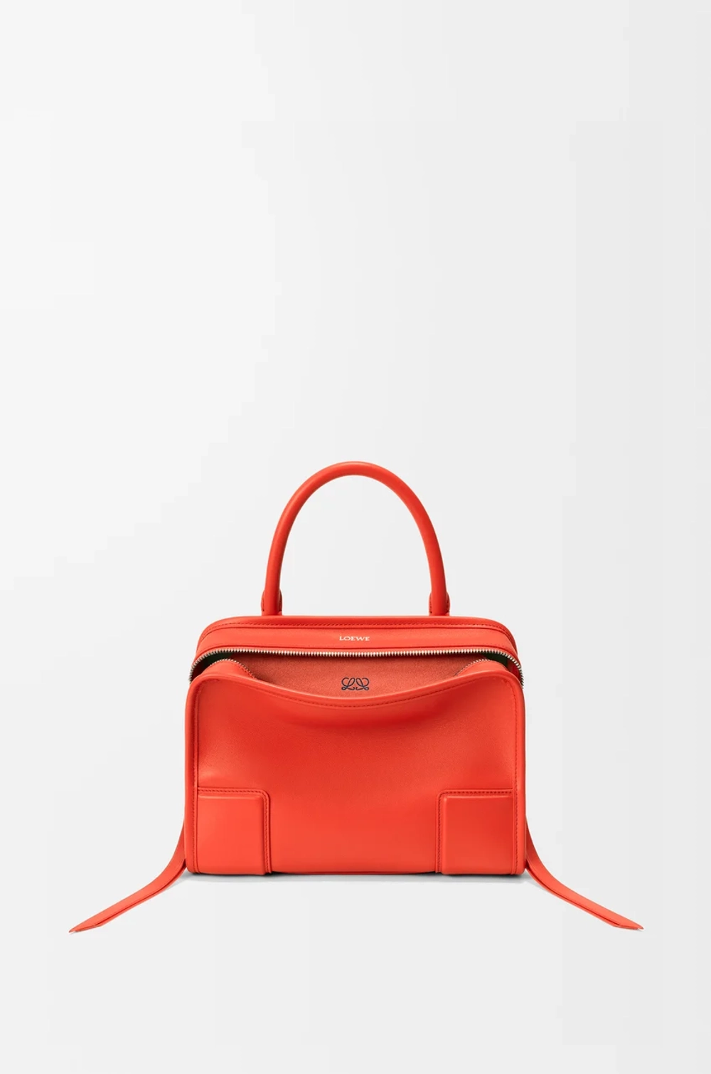 Loewe Маленькая сумка Amazona 180 из мягкой телячьей кожи, оранжевый