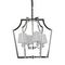 Подвесная люстра Lumina Deco Montero LDP 1249-4 CHR+WT