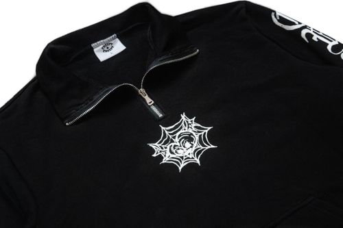 Худи Creepy Clothing зиппер Сердце черный