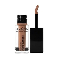 Жидкие матовые тени для век #101 Тон Песочно-бежевый Aravia Professional Matte Hypnotic Dusty Nude 5мл