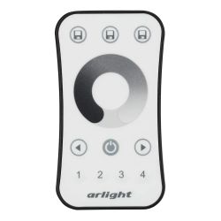 Пульт SMART-R10-DIM (4 зоны, 2.4G) (Arlight, IP20 Пластик, 5 лет) 023033