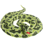 Мягкая игрушка «Змея» Волшебная 200 см, Зеленый