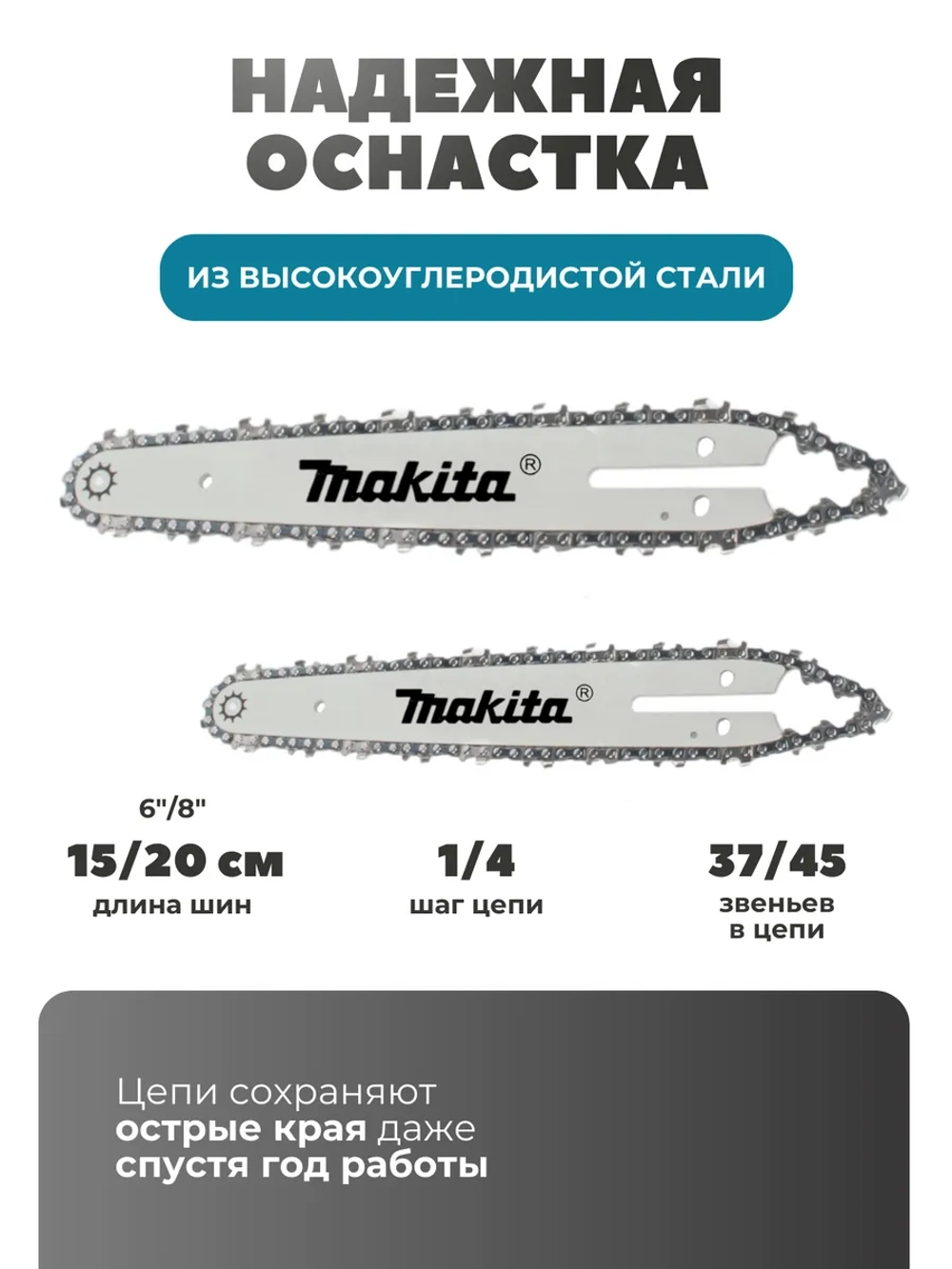 Пила аккумуляторная цепная мини сучкорез