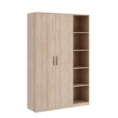 Гардероб с секцией, древесный Asti