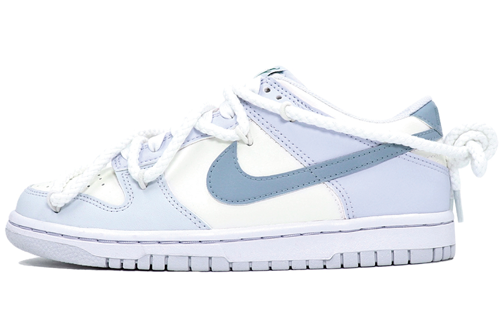 Nike Dunk Sweet Sister Shoes Low-Top Year Of The Dragon Limited Edition Skateboard Shoes Women"s Gray White Blue