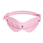 Маска на глаза из искусственной кожи (розовая) (Цвет: розовый)