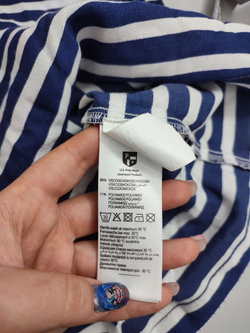 Футболка U.S. Polo Assn с удлиненным рукавом 40 размер