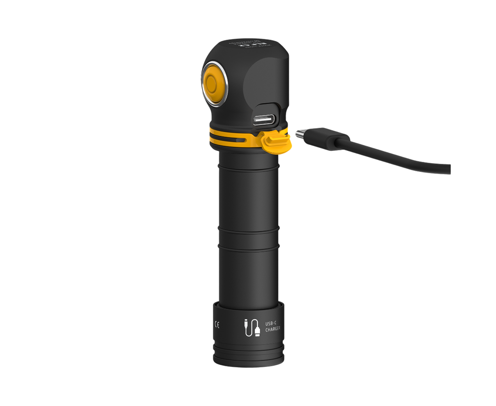 Мультифонарь светодиодный Armytek Elf C2 USB-C+18650, 1023 лм, теплый свет, аккумулятор