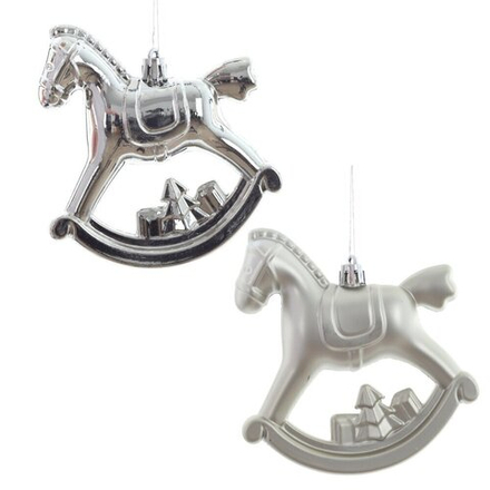 GAEM Набор из 2шт, Украшение новогоднее "Лошадка", L11 W5 H10 см