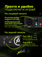 Внешняя звуковая карта Arturia MiniFuse 1 черная