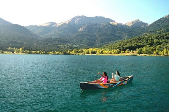 Каяк надувной двухместный Aquamarina Tomahawk AIR - K 440 2 ( арт. Air-K 440 )