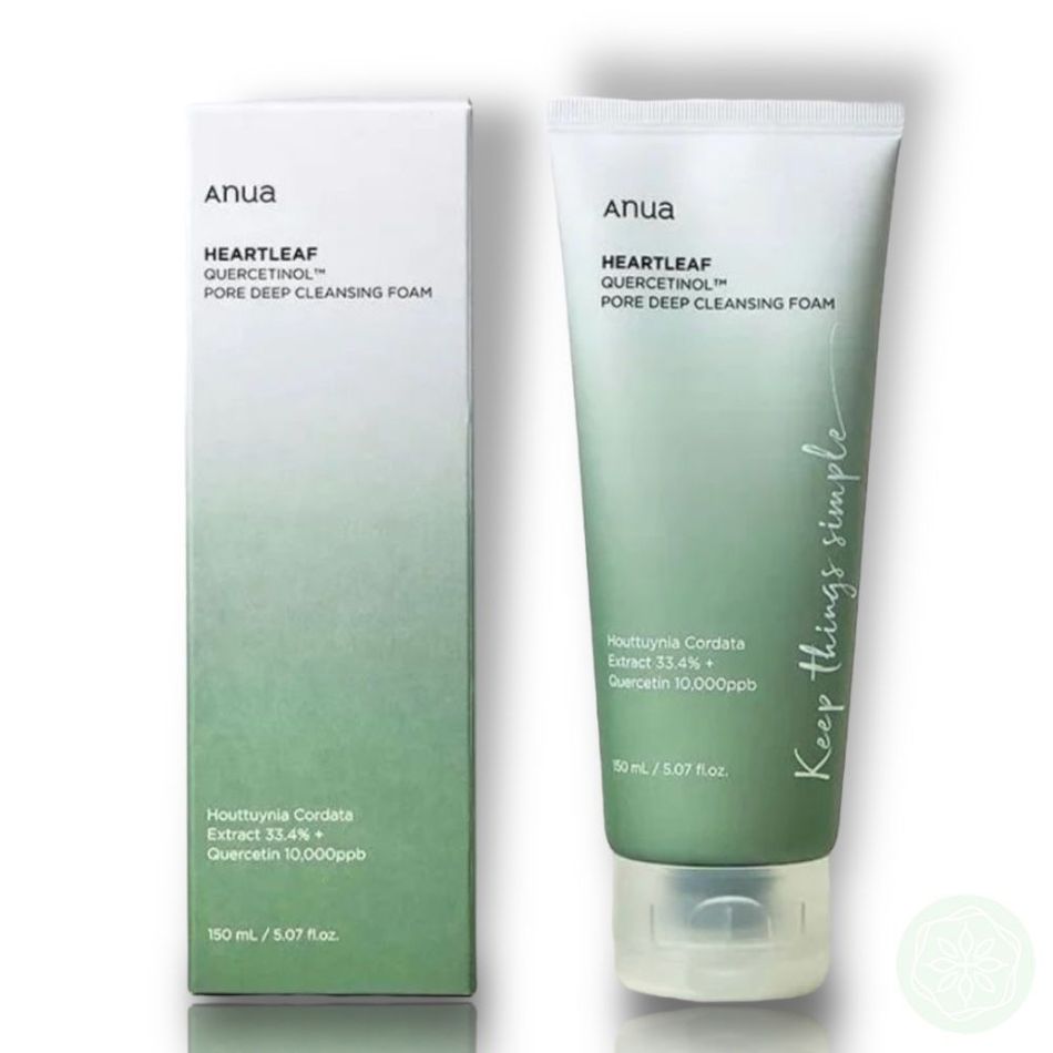 Пенка-скраб ANUA Heartleaf Quercetinol Pore Deep Cleansing Foam 150 мл