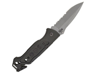 Нож складной SOG Escape Bead Blasted, 7Cr17MoV, рукоять алюминий, блистер (SOG-FF24-CP)