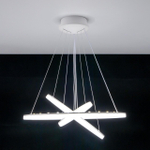 Подвесная светодиодная люстра Citilux Электрон Смарт CL710A104S