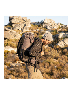 Рюкзак туристический Naturehike 40+5 л, черный