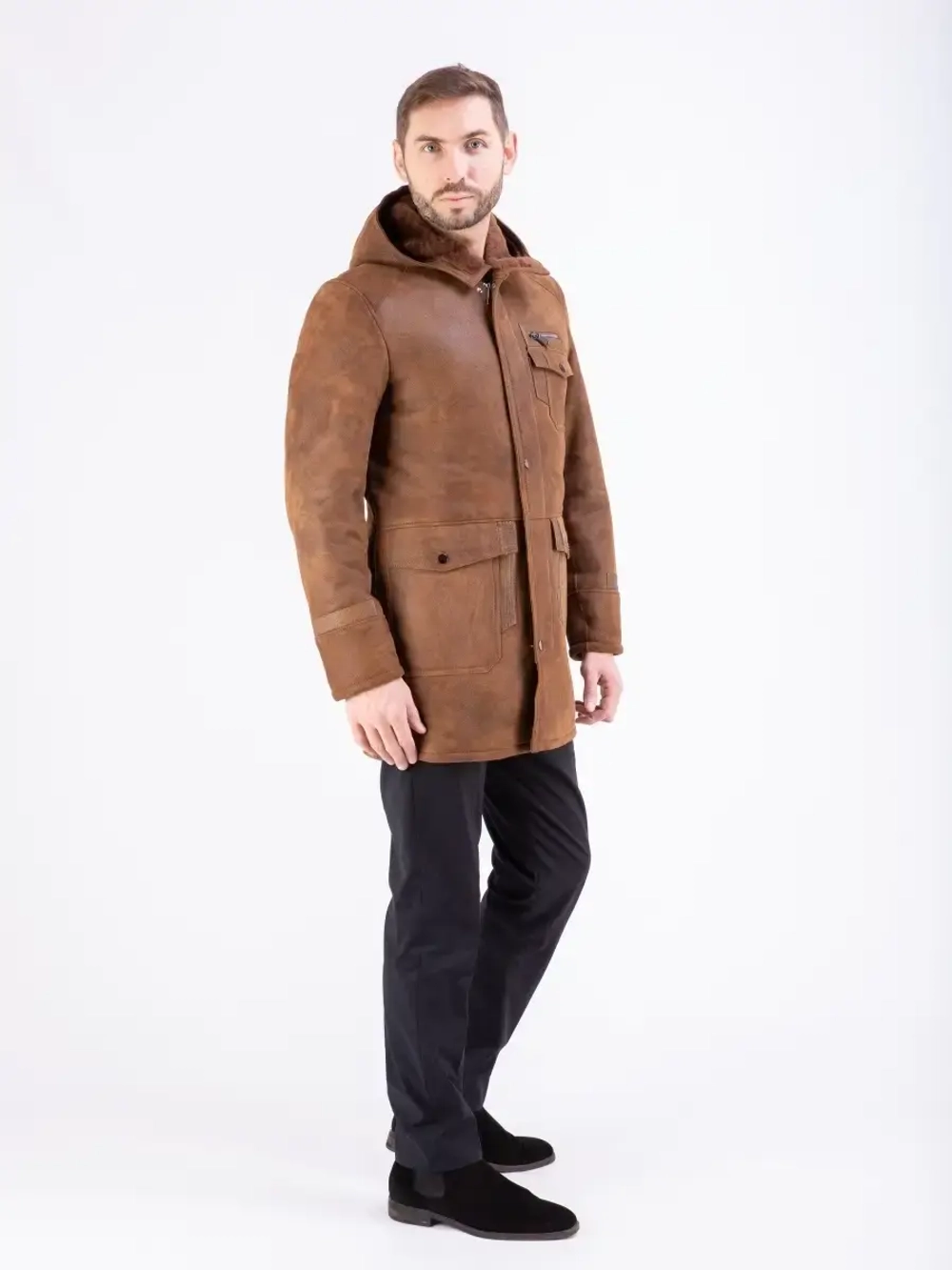 Дубленка мужская натуральная Турция