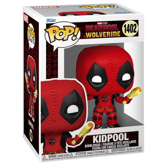 Фигурка Funko POP! Bobble Marvel Deadpool 3 Kidpool (1402) 82381 / Фигурка Фанко ПОП! по мотивам фильма "Дэдпул и Росомаха", Кидпул