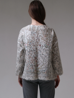 Шерстяной жакет "Палампор", по мотивам индийского покрывала 18 века