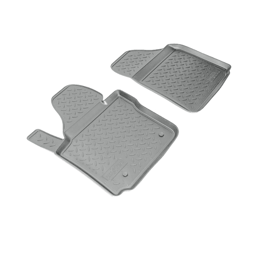 Ковры в салон Norplast/Unidec для Volkswagen Caddy IV (2015-)Полиуретан,Серый,передние арт.NPL-Po-95-01-G