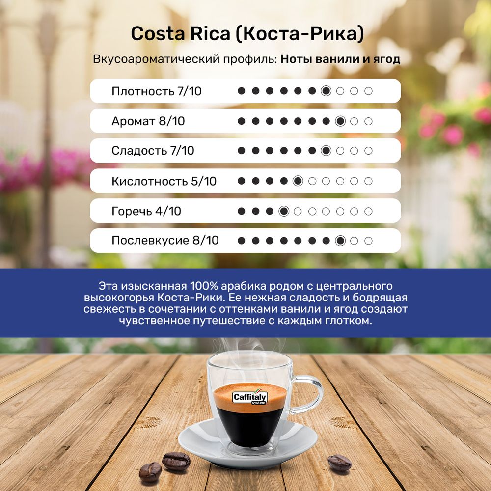 Кофе в капсулах Caffitaly Costa Rica