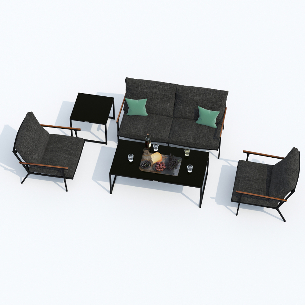 Лаунж зона Ideal Patio ФЕСТА маренго с двухместным диваном