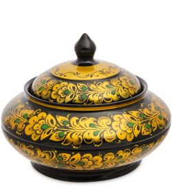 Народные промыслы ХЛ-101/1 Сахарница 130х170 (Хохлома)