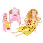 Кукла тип Модель беременная с ребенком коробка 9966-3