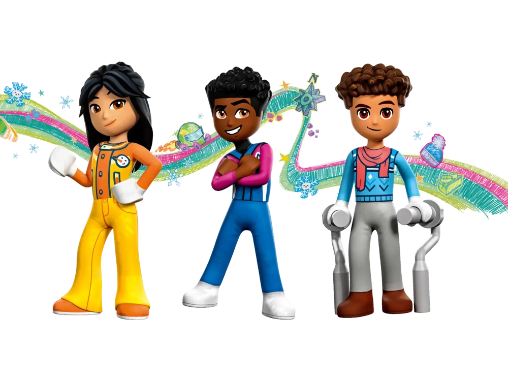Конструктор LEGO Friends 41756 Каникулы: Лыжная трасса и кафе