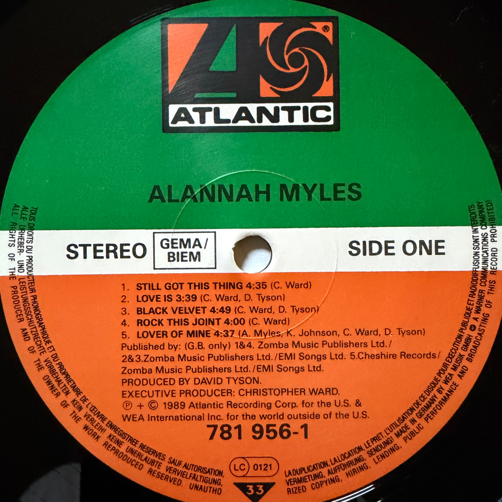 Alannah Myles (Германия 1989г.)
