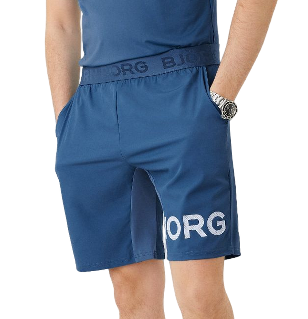 Мужские теннисные шорты Björn Borg Shorts M - copen blue