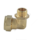 Угольник латунь 90гр 15Aх1/2" обжим/НР STAHLMANN SEML1501/2BEF