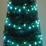 Гирлянда для дома «Звезда» в1,8 м 16 линий 272 лампы LED, зелен. пров, более 8 реж,IP-20, RGB