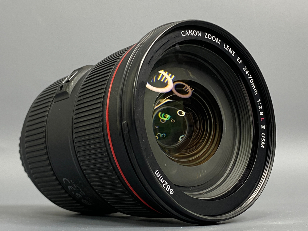 Canon 24-70mm 2.8L II USM С царапинами на линзе