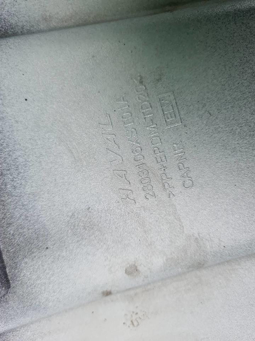 Юбка переднего бампера Haval Jolion (2021-2024)