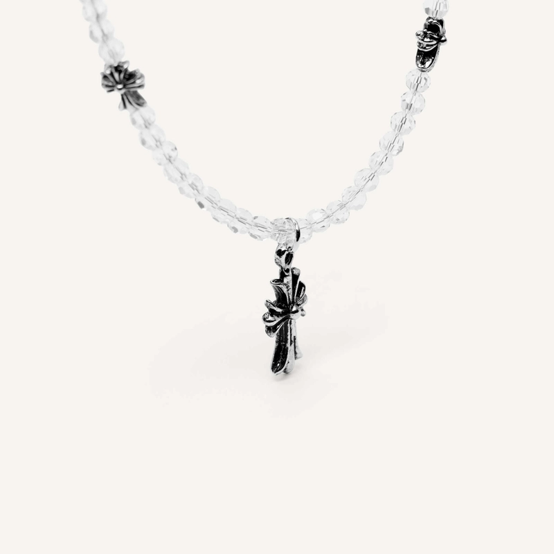 Колье Темный Крест – Прозрачное