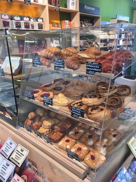 Витрина прозрачная 3х ярусная для выставки выпечки