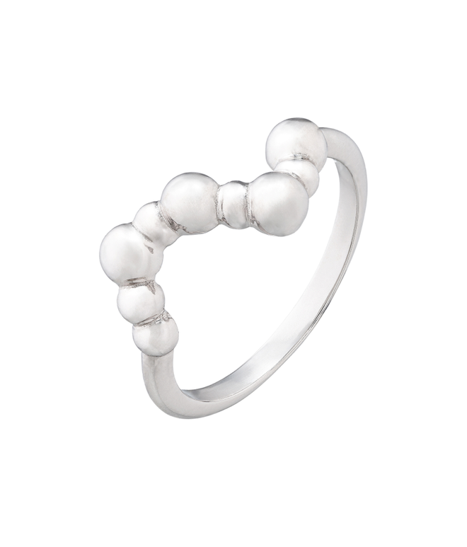 Кольцо из серебра без вставок